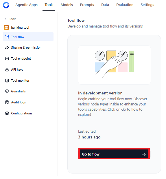 access tool flow