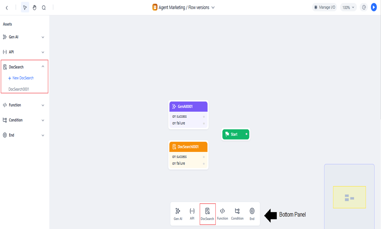 add doc search node