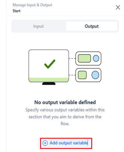 add output variable