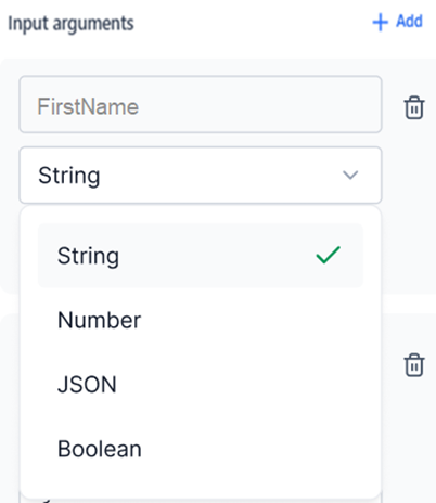 select data type