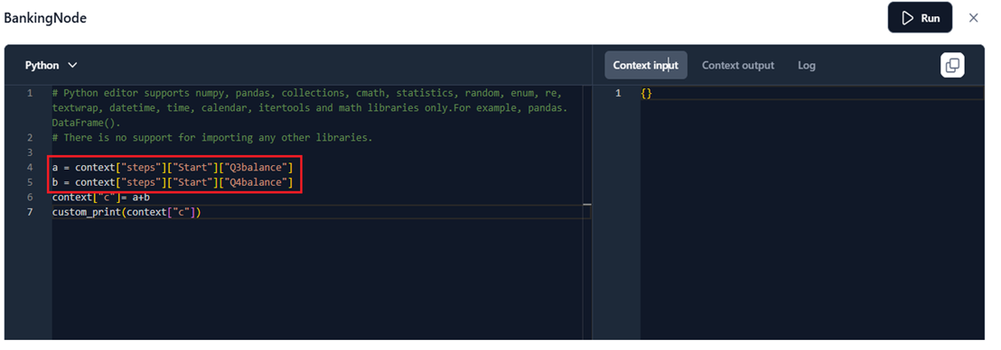dynamic inputs py