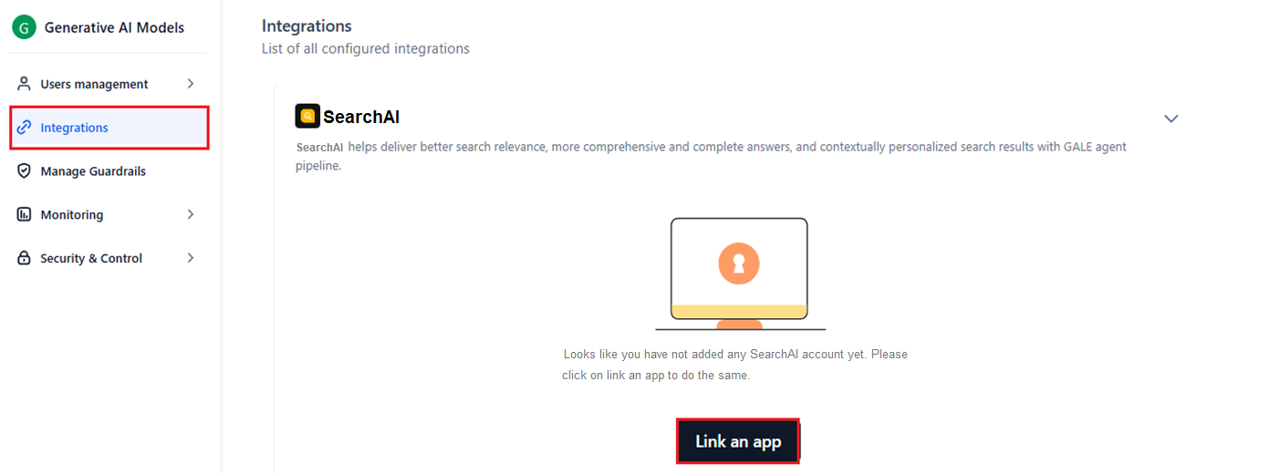 link an app