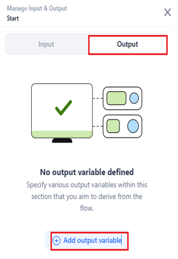 output tab