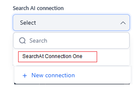 search ai connection