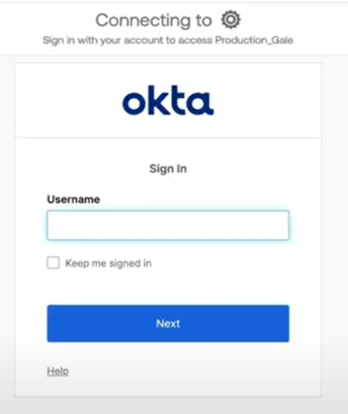 connect to okta connect to okta