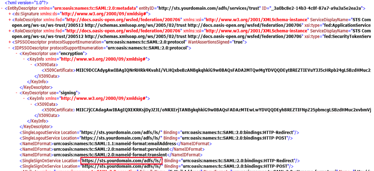 copy idp url copy idp url