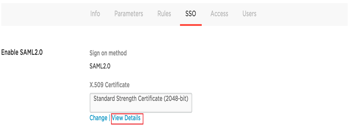 one login view details one login view details