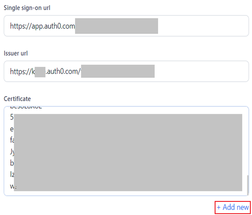 paste parameters for other provider paste parameters for other provider