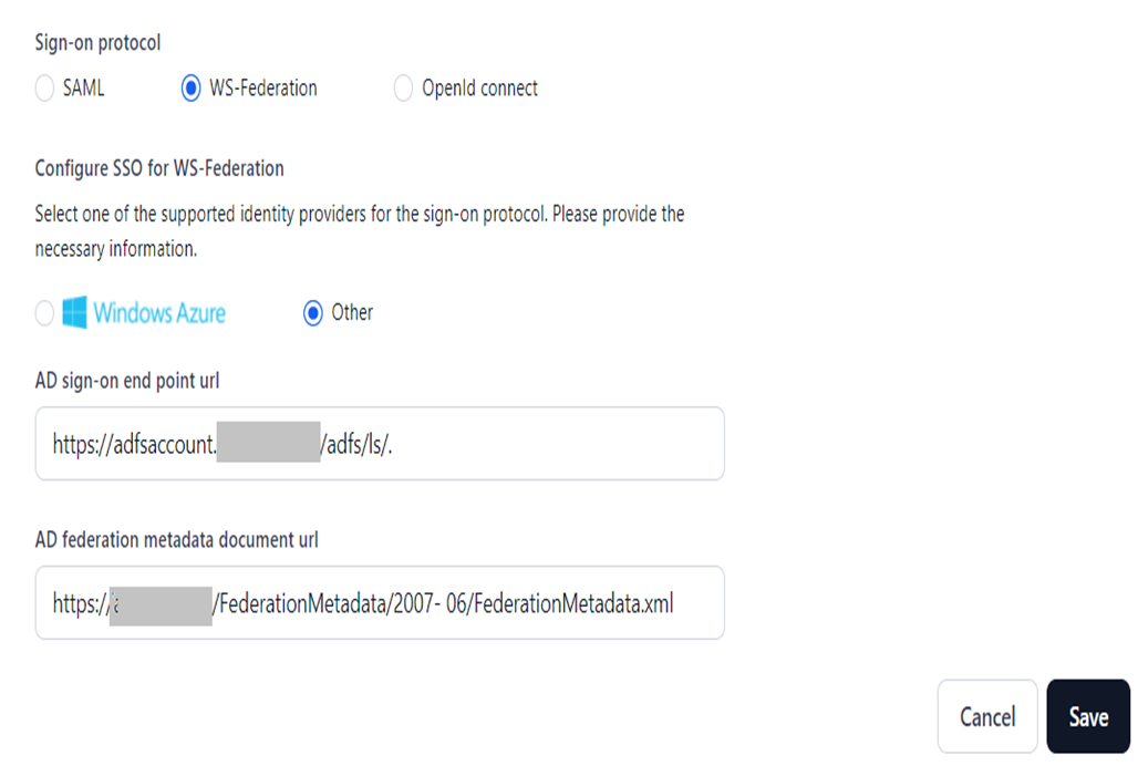 paste ws federation data paste ws federation data