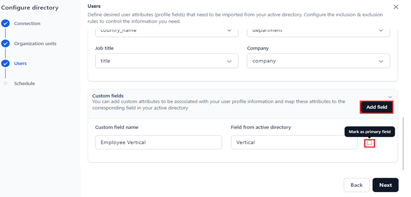 manage custom field