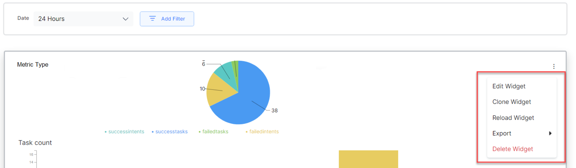 Widget Actions Widget Actions